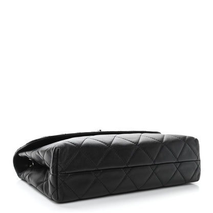 Chanel Calfskin Quilted In The Business Flap Bag Black 4 of 11