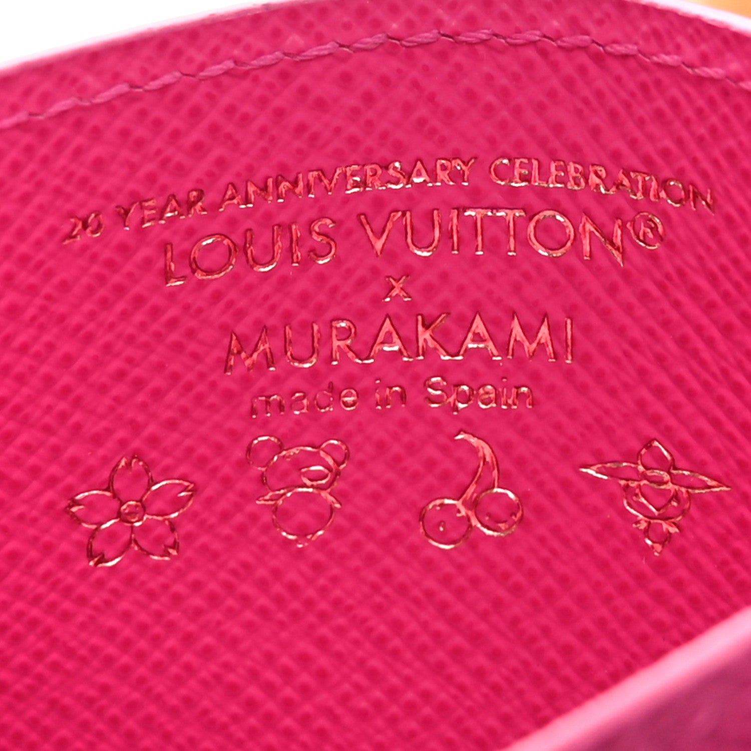 Louis Vuitton LV X TM Monogram Multicolor Card Holder Kawaii Pink 6 of 8