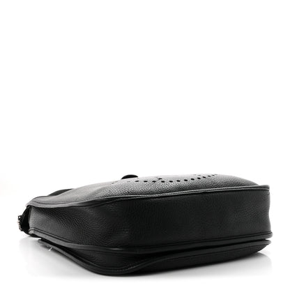 Hermes Taurillon Clemence Evelyne III PM Black 7 of 19
