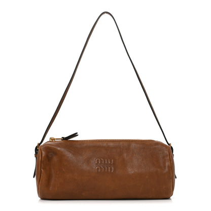 Miu Miu Nappa Aviator Mini Pouch Rovere 1 of 9