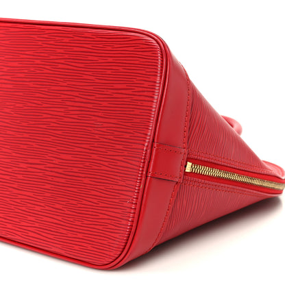 Louis Vuitton Epi Alma PM Castillan Red 11 of 11