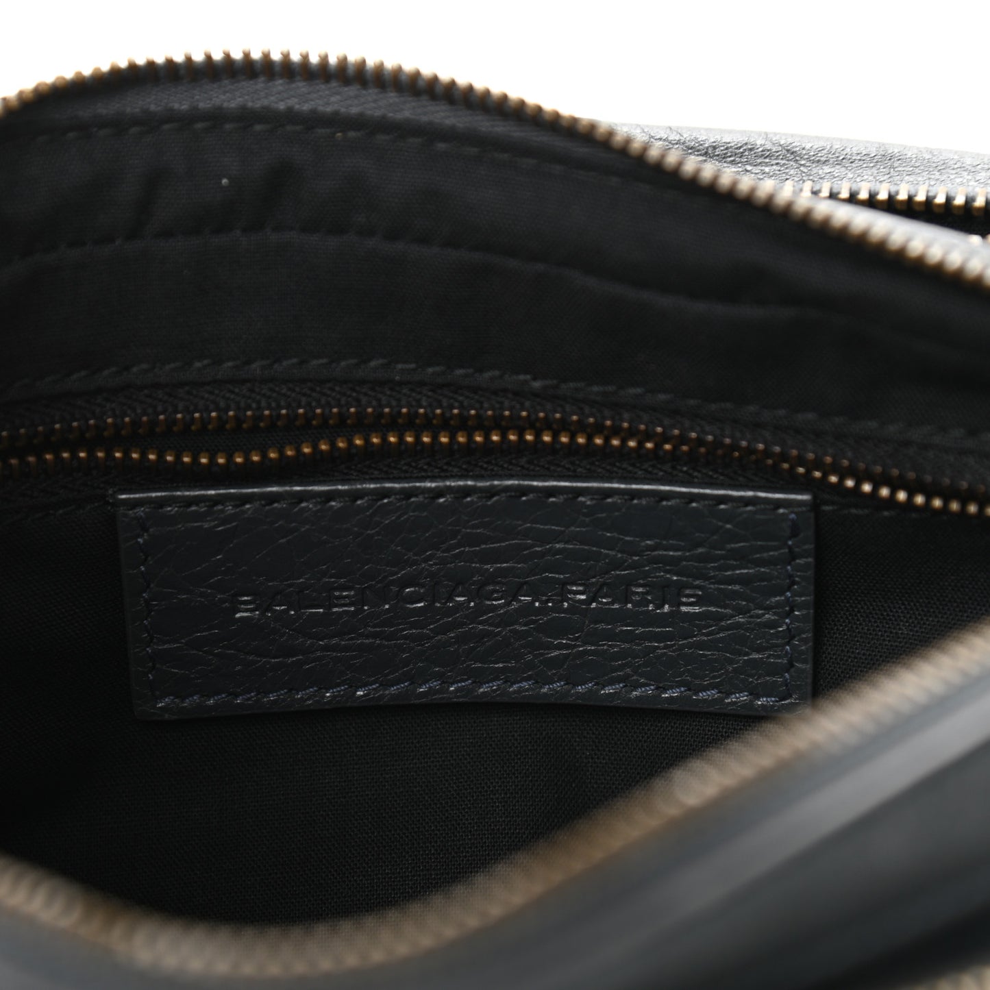 Agneau Classic Hardware Tool Kit Crossbody Anthracite