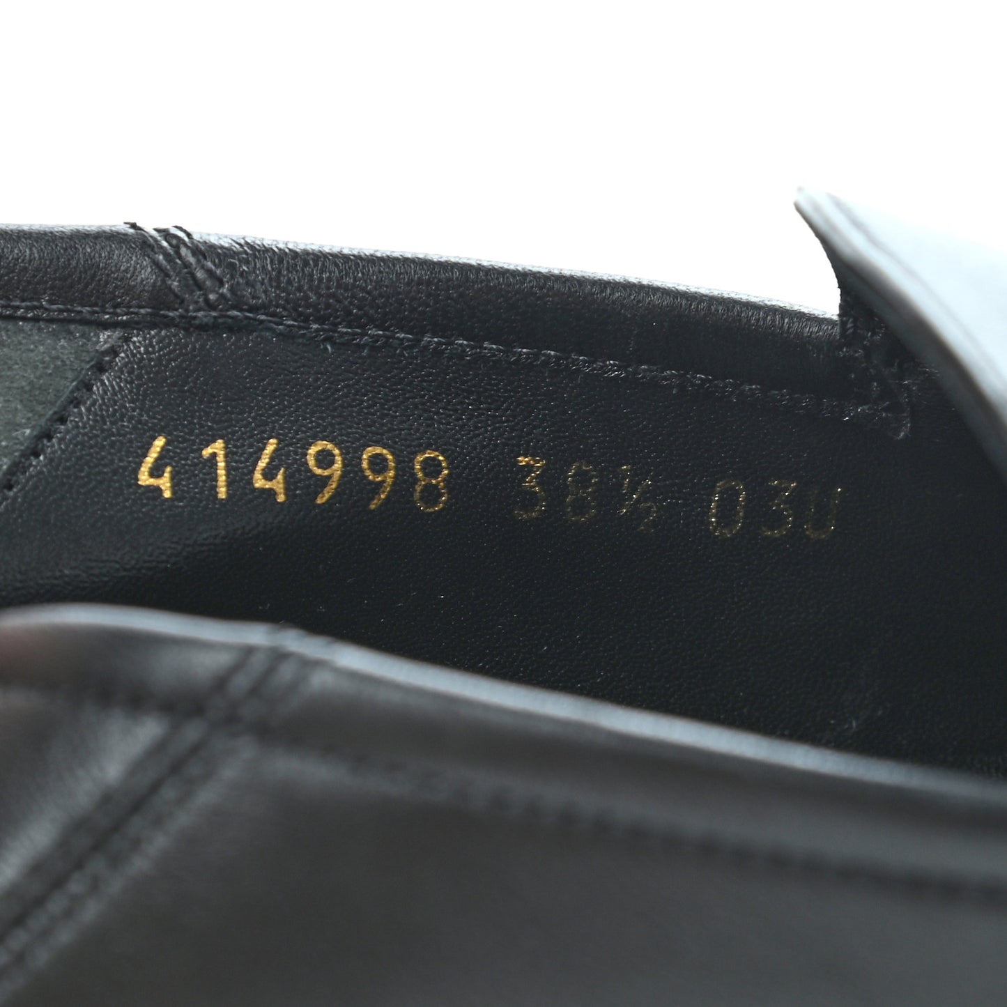 Lambskin Womens Brixton Horsebit Loafers 38.5 Black