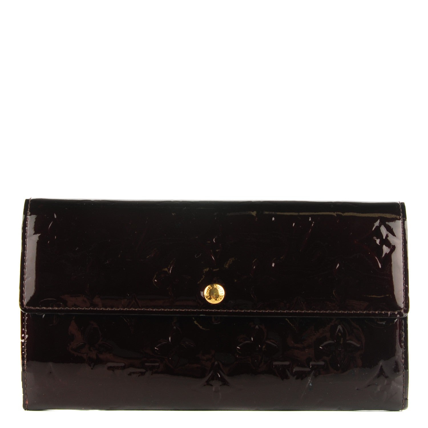 Louis Vuitton Vernis Sarah Wallet Amarante 1 of 7