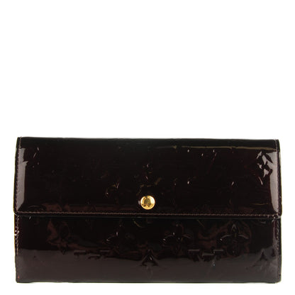 Louis Vuitton Vernis Sarah Wallet Amarante 1 of 7