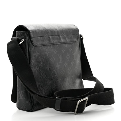 Louis Vuitton Monogram Eclipse District PM Black 3 of 10