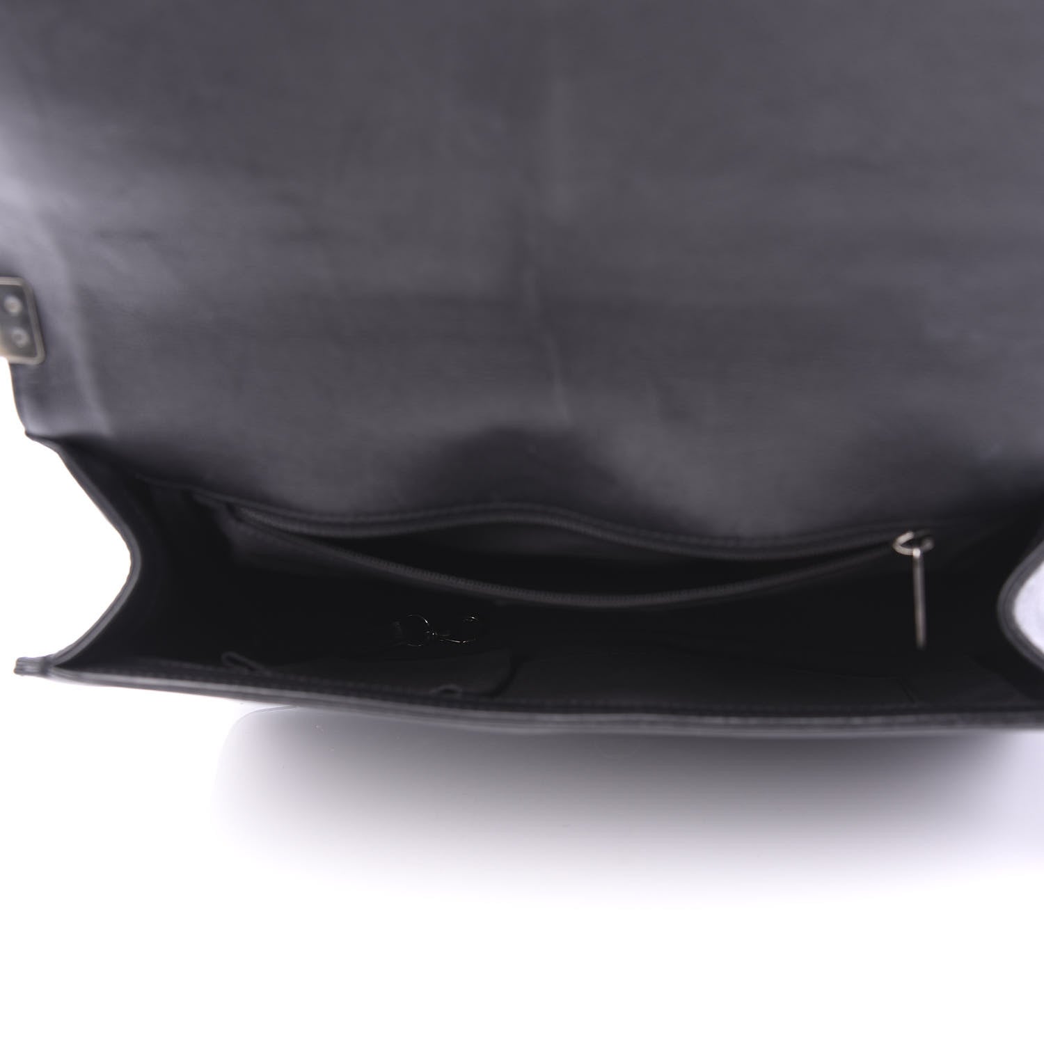 Chanel Calfskin Quilted Large Boy Flap Black 6 of 11