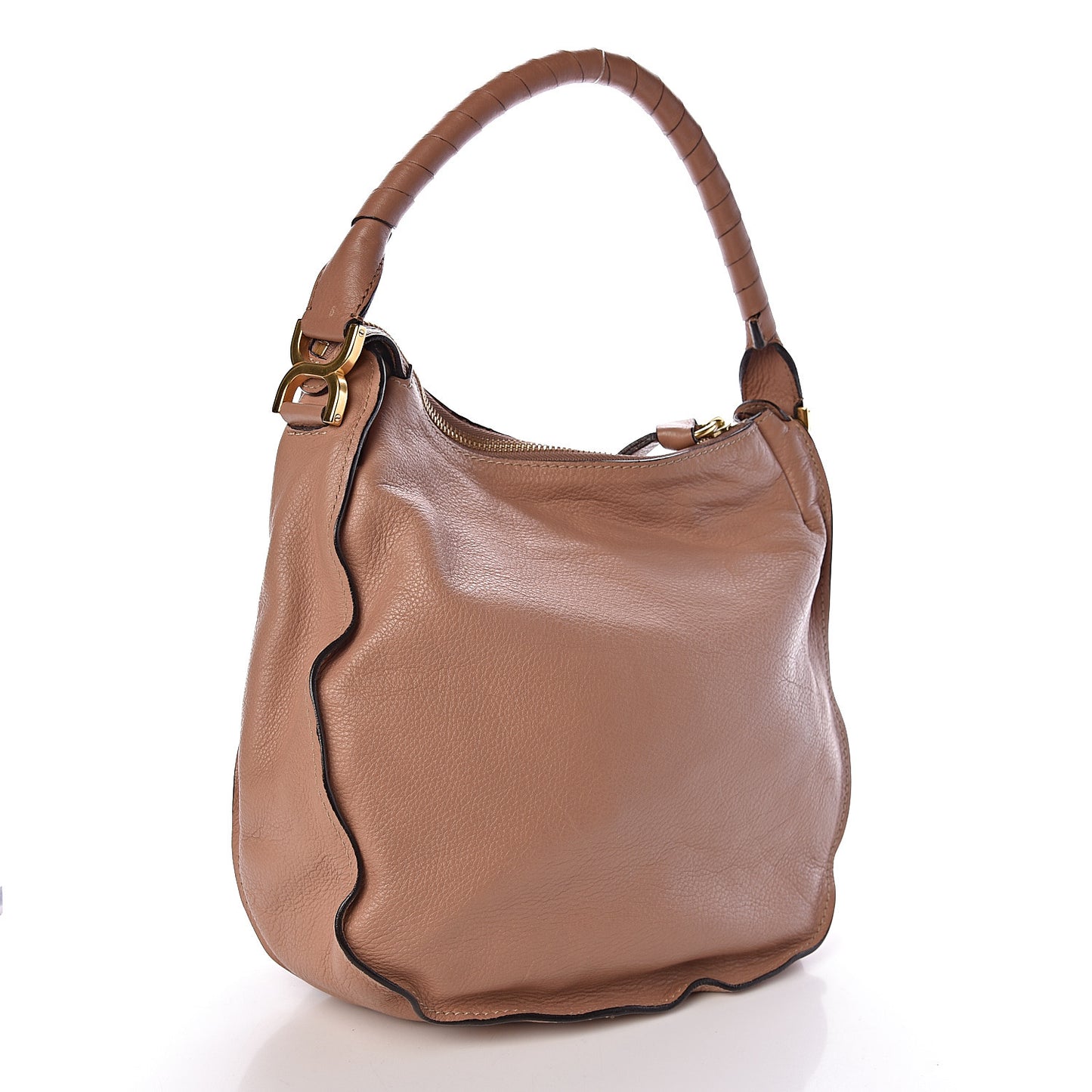 Calfskin Medium Marcie Hobo Nude
