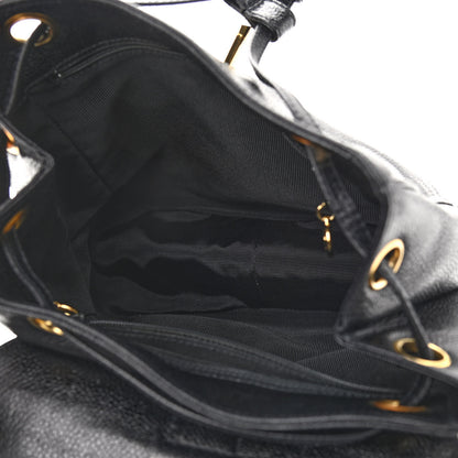 Chanel Caviar CC Backpack Black 4 of 8