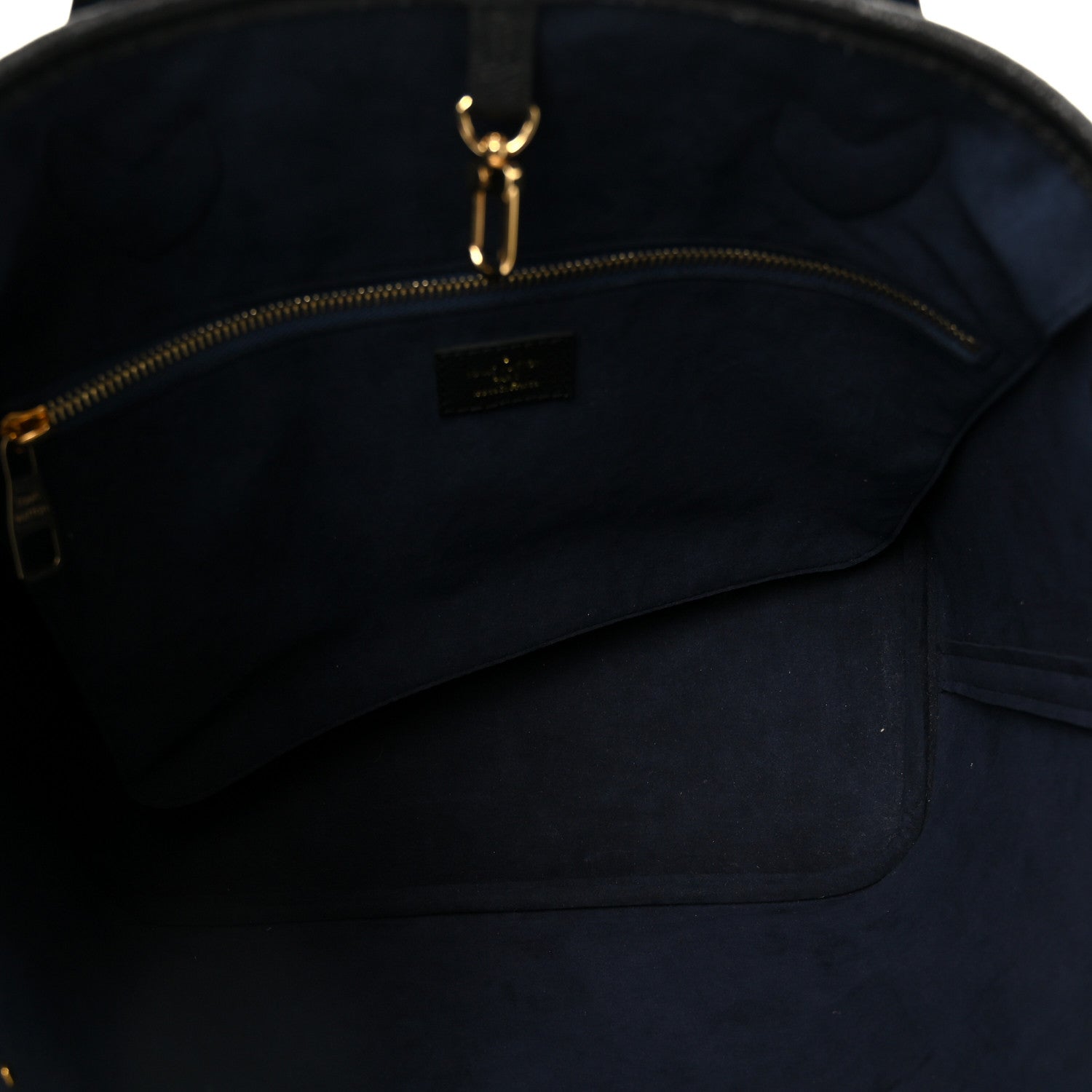 Louis Vuitton Empreinte Monogram Giant Neverfull MM Black 5 of 9