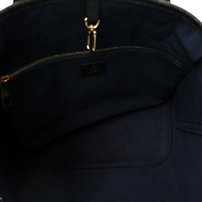 Louis Vuitton Empreinte Monogram Giant Neverfull MM Black 5 of 9