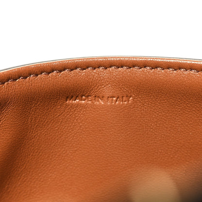 Celine Calfskin Triomphe Canvas Teen Triomphe Bag Tan 8 of 11