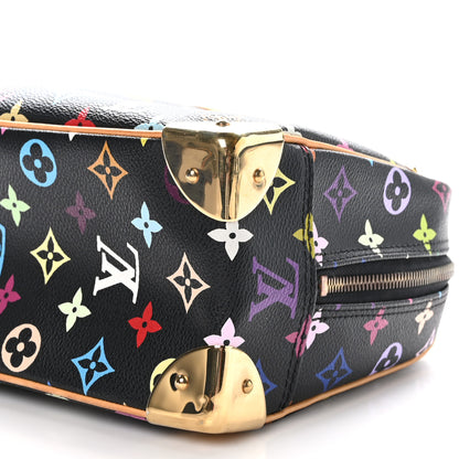 Louis Vuitton Monogram Multicolor Trouville Black 9 of 10