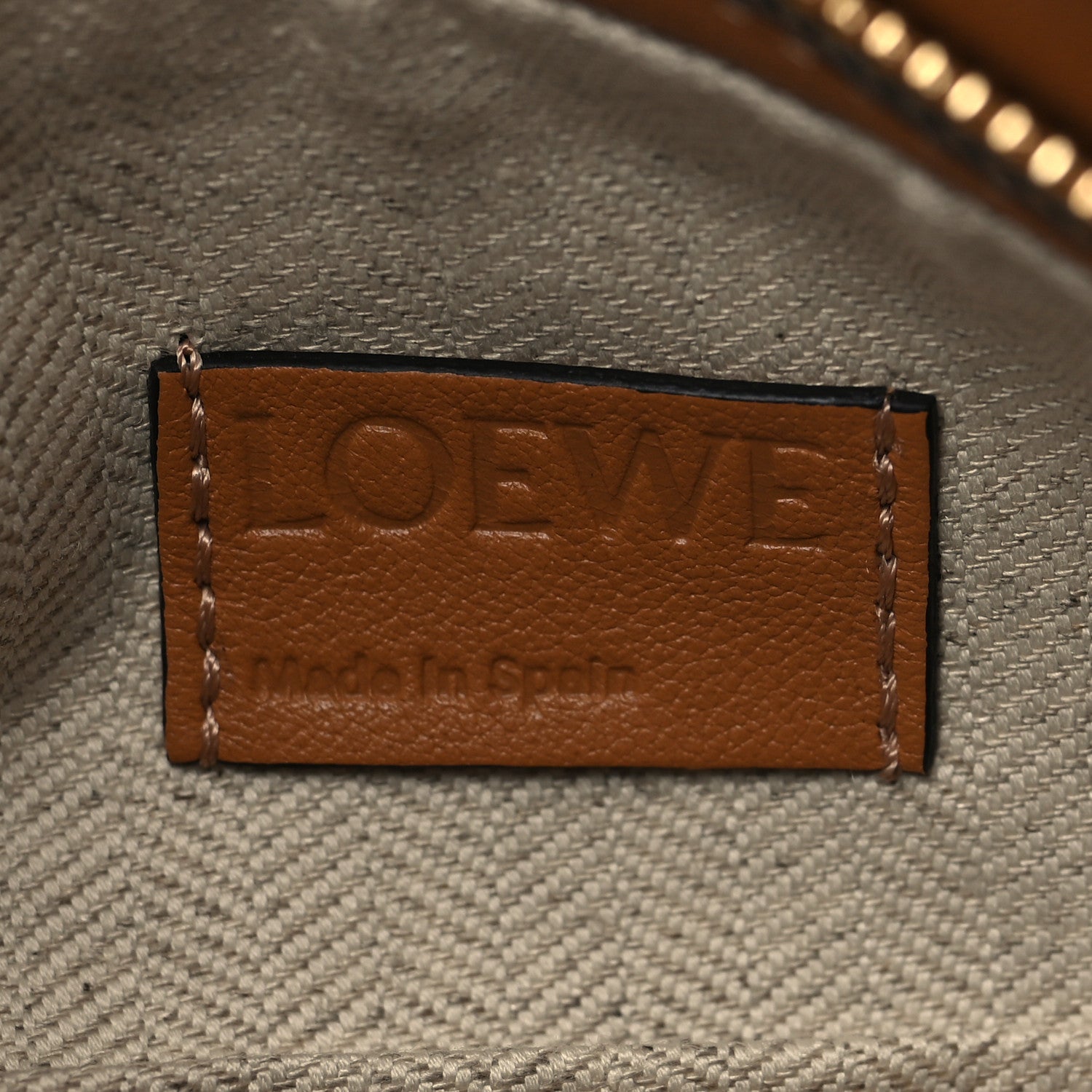 Loewe Calfskin Puzzle Hobo Tan 6 of 7