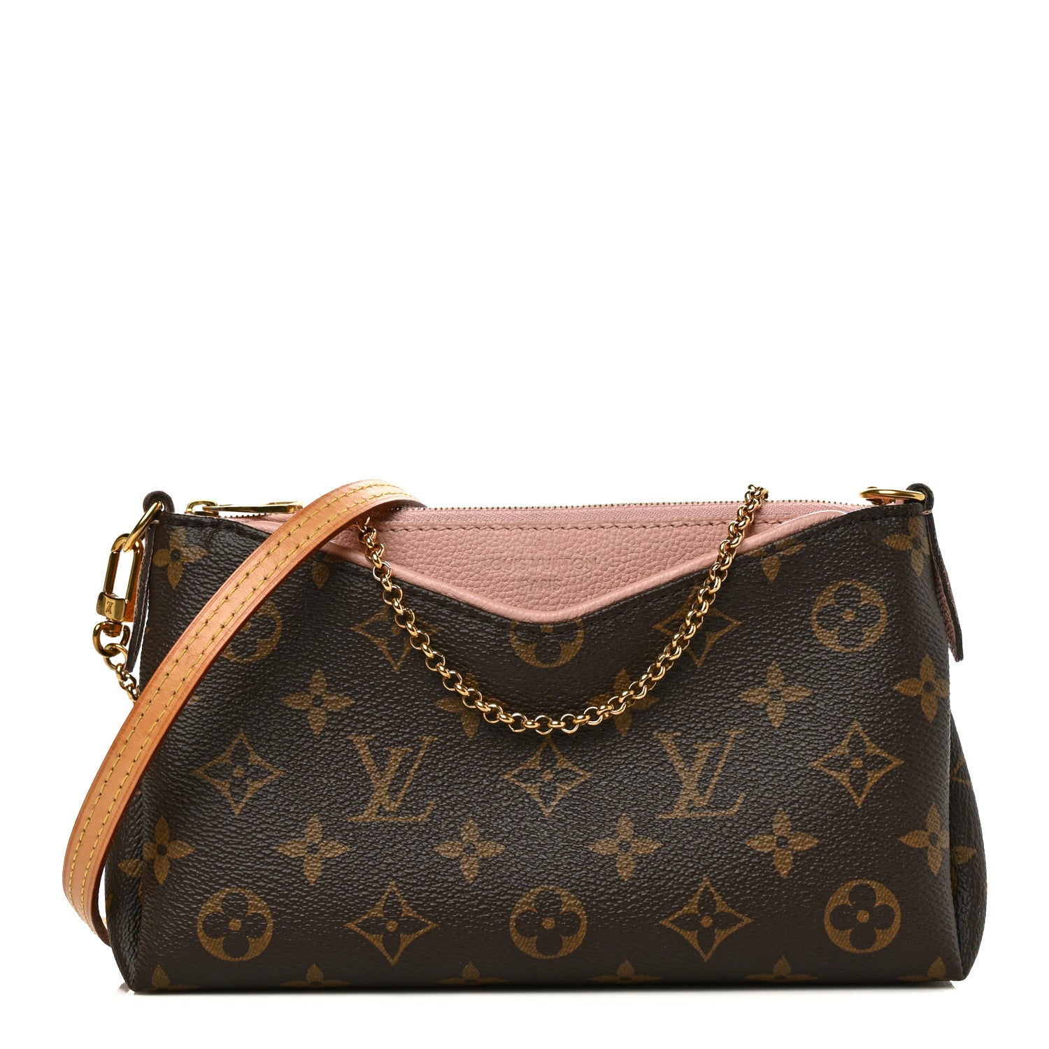 Louis Vuitton Monogram Pallas Clutch Rose Poudre 1 of 8