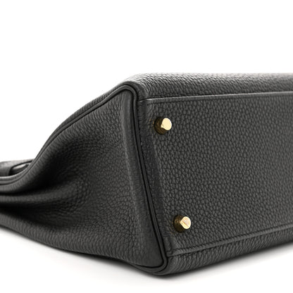 Hermes Togo Kelly Retourne 32 Black 9 of 12