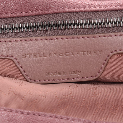 Stella McCartney Shaggy Deer Tri-Color Falabella Fold Over Tote Pink 6 of 10
