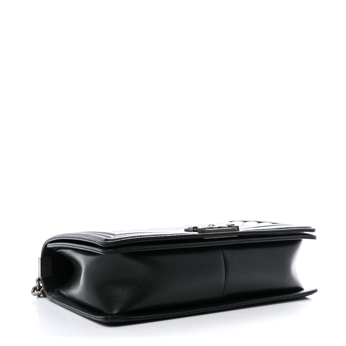 Caviar Quilted New Medium Boy Flap Black