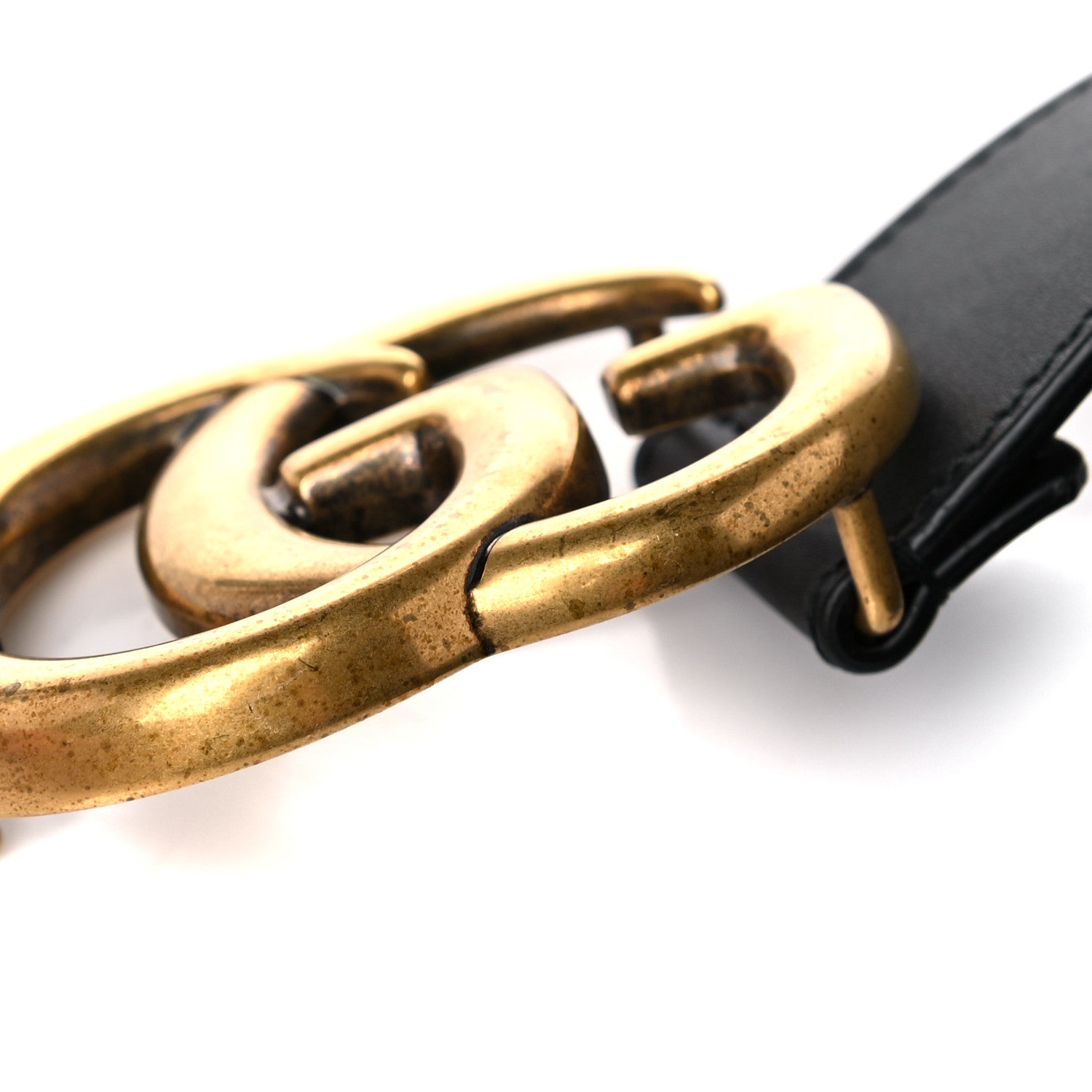 Gucci Calfskin Double G 40mm Belt 90 36 Black 5 of 6