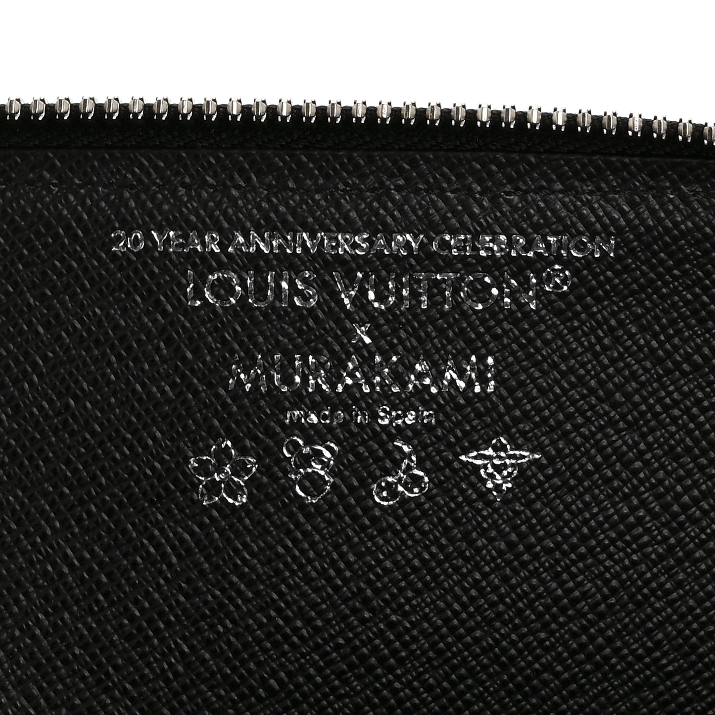 LV X TM Monogram Multicolor Charlotte Pencil Pouch Black