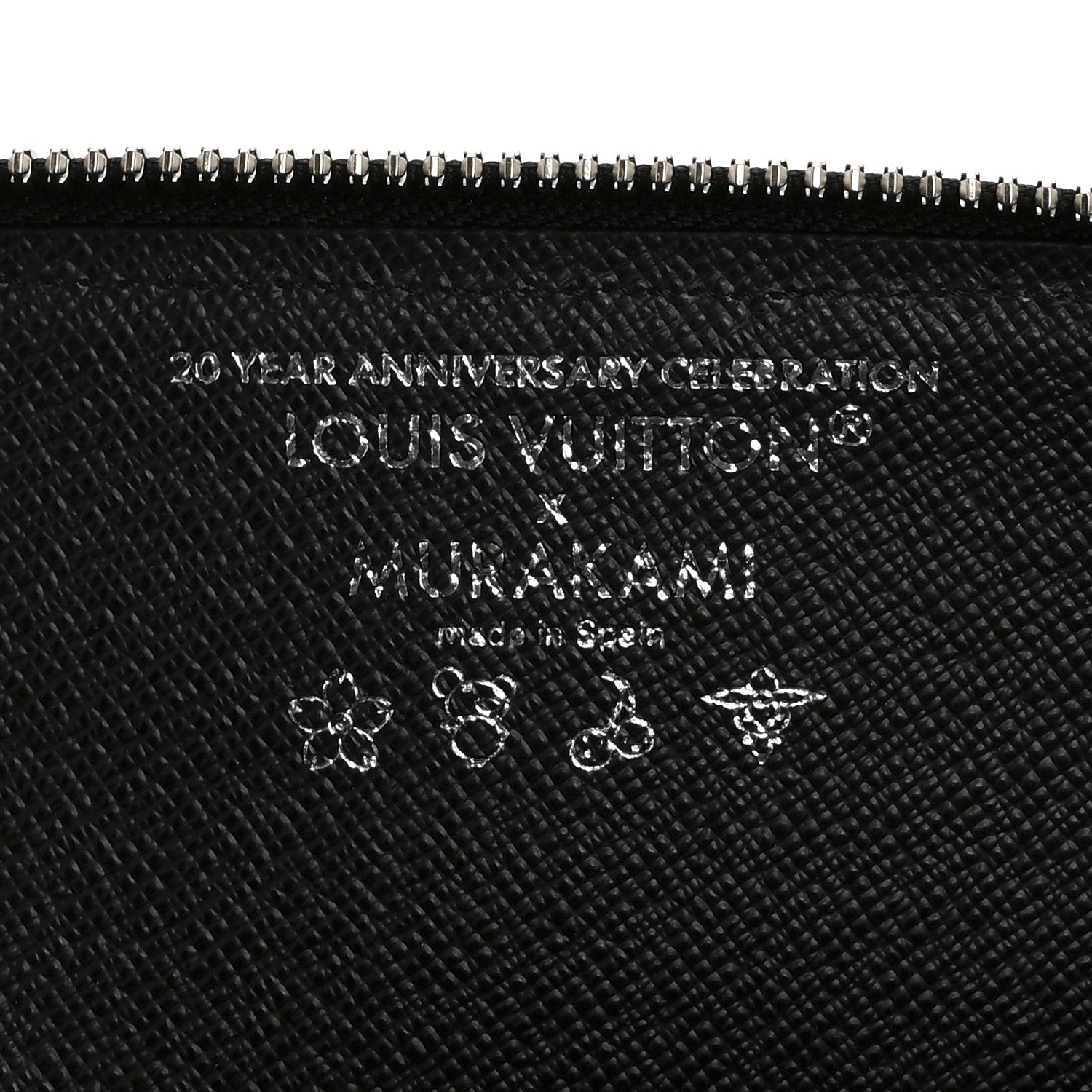 Louis Vuitton LV X TM Monogram Multicolor Charlotte Pencil Pouch Black 6 of 6