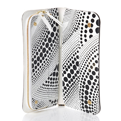 Louis Vuitton Monogram Kusama Waves Insolite Wallet White 5 of 8