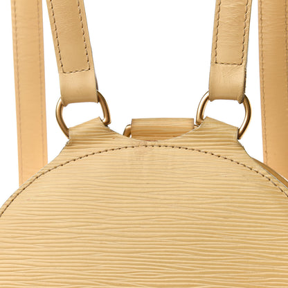 Louis Vuitton Epi Mabillon Backpack Vanilla 8 of 8