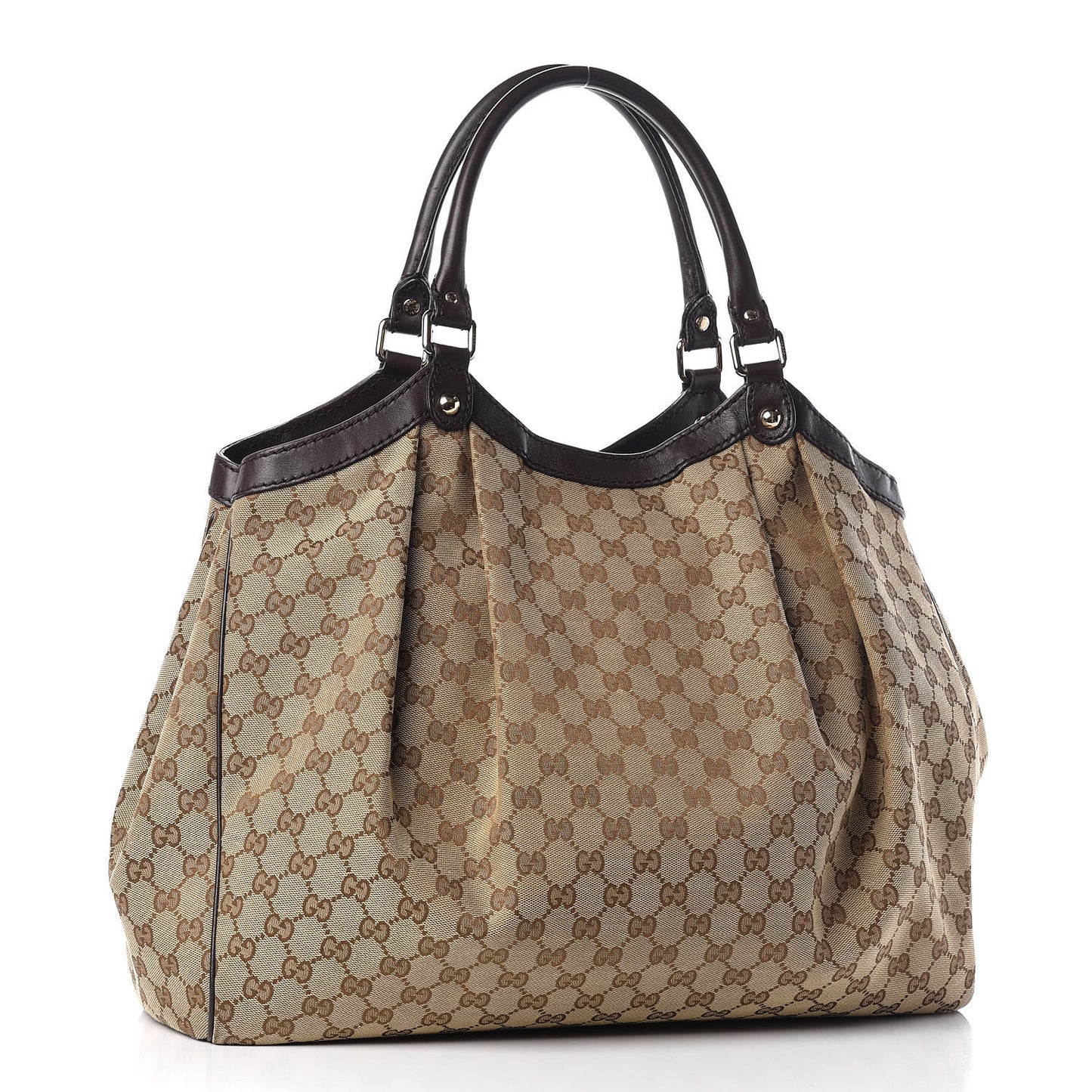 Monogram Large Sukey Tote Dark Brown