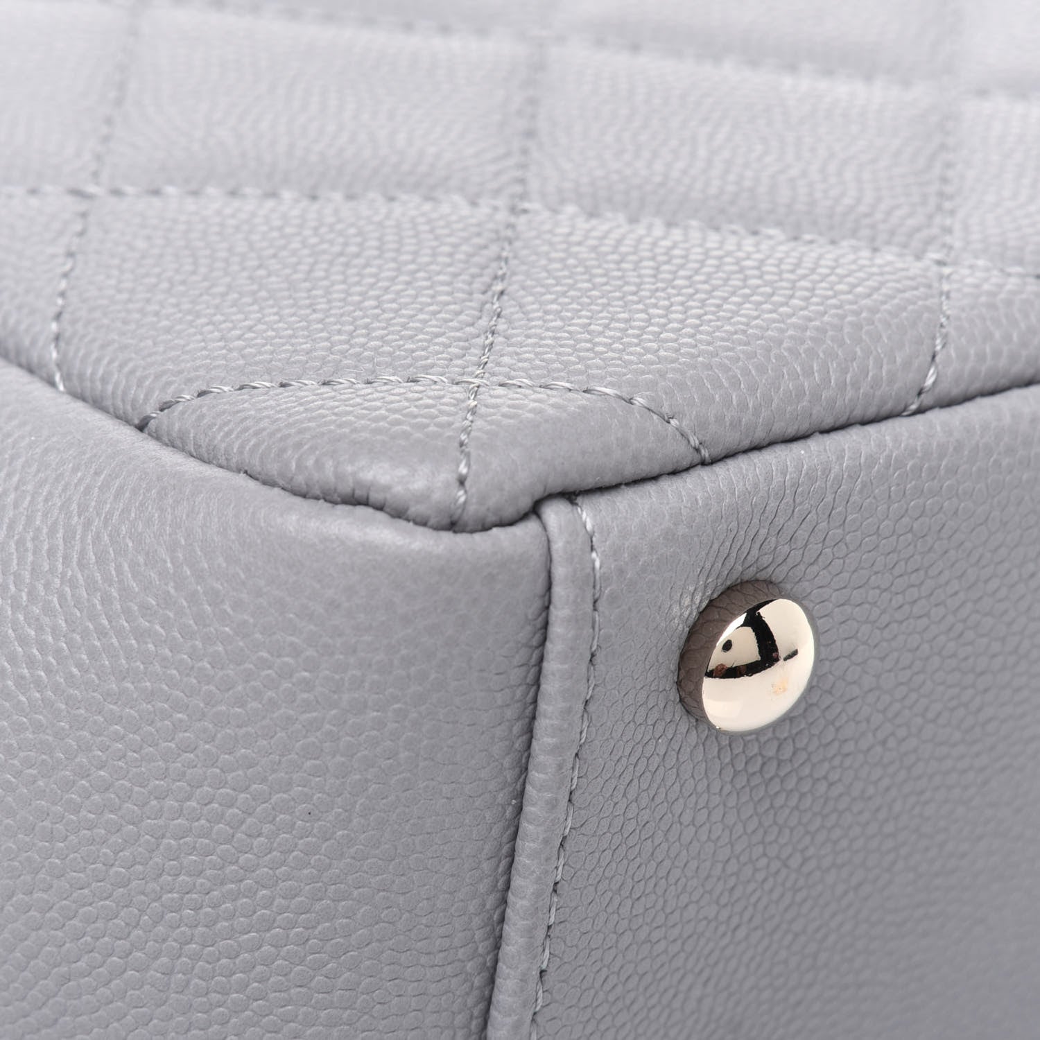 Chanel Caviar Quilted Small Business Affinity Flap Grey 11 of 13