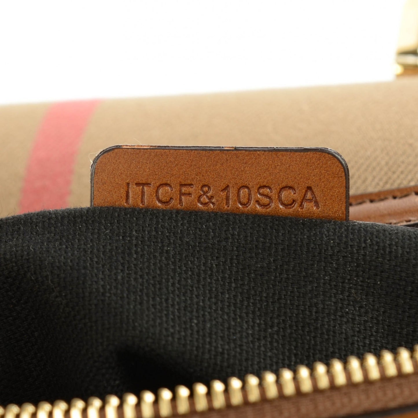 House Check Medium Alchester Bowling Bag Tan