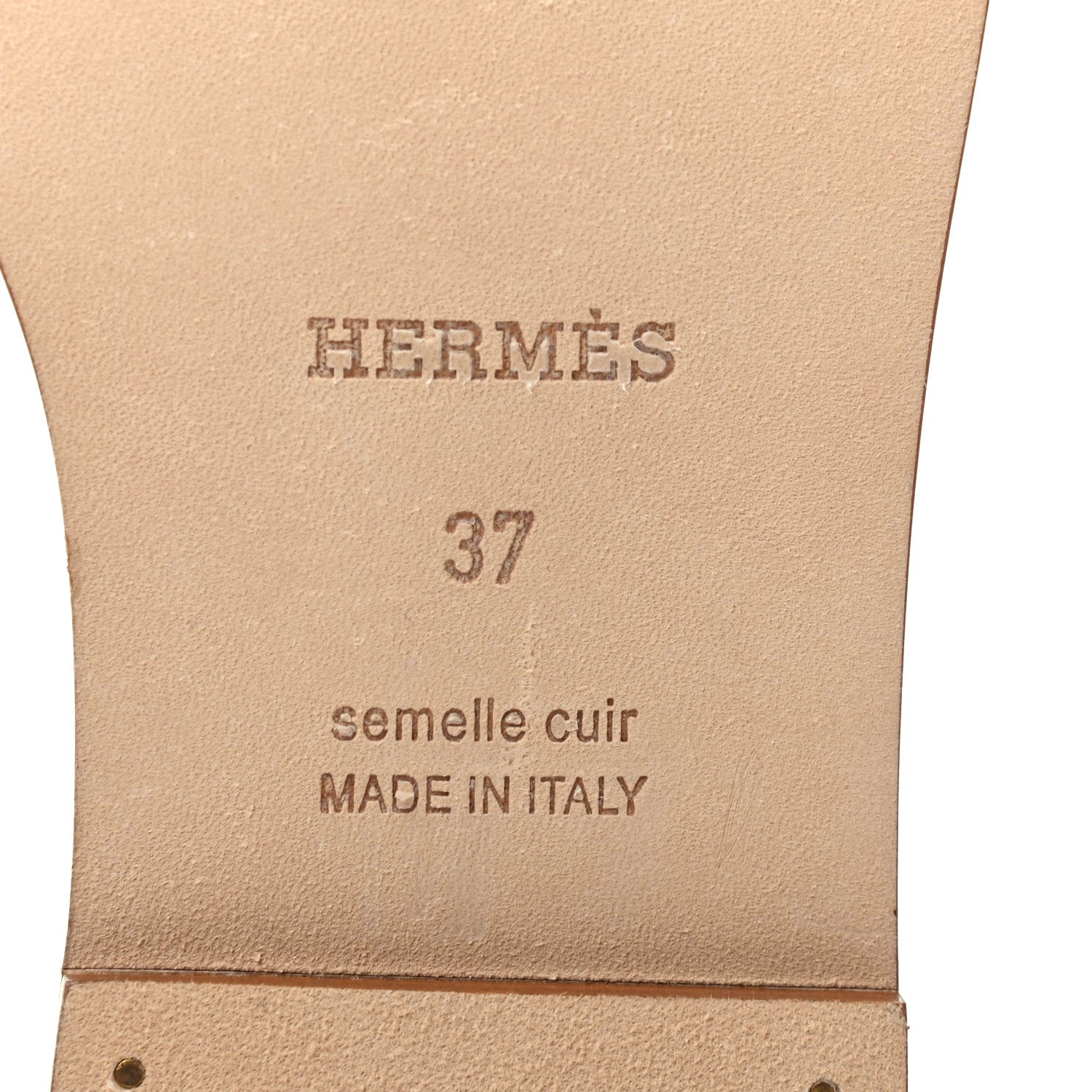 Hermes Denim Canvas Oran Sandals 37 Bleu Clair 6 of 8