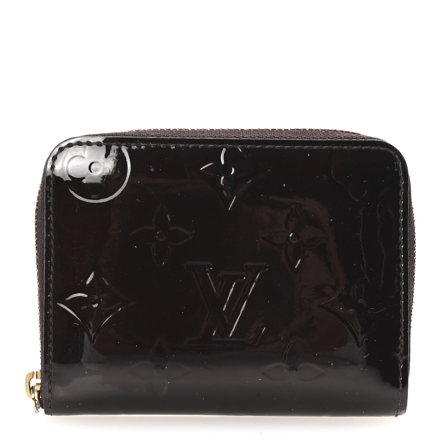 Louis Vuitton Vernis Zippy Coin Purse Amarante 1 of 7