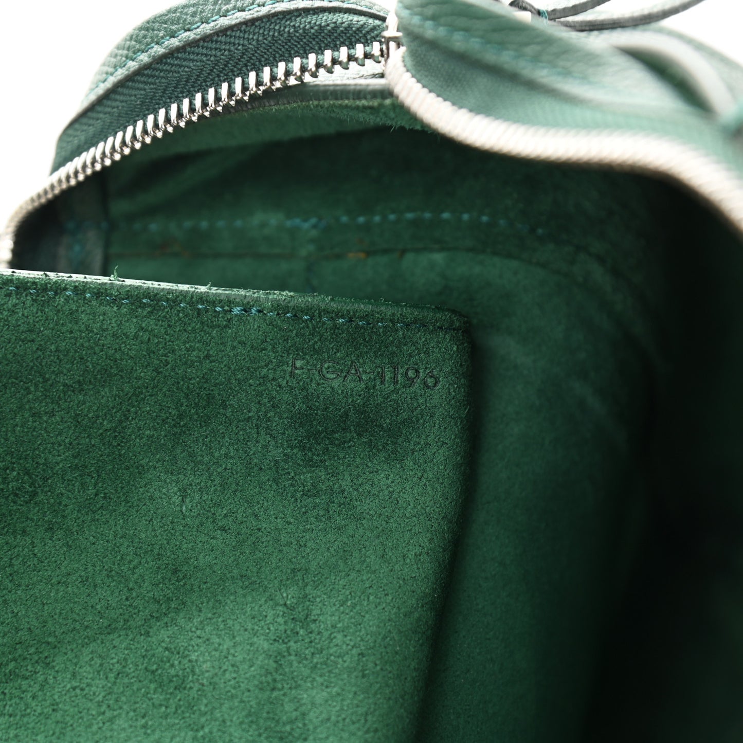 Grained Calfskin Mini Belt Bag Light Emerald