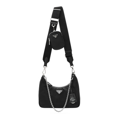 Prada Nylon Re-Edition 2005 Shoulder Bag Black 1 of 15