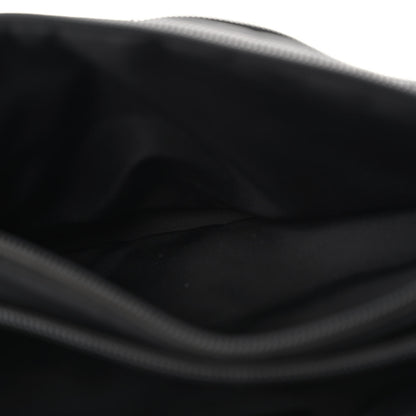Prada Tessuto Nylon Double Pocket Belt Bag Black 5 of 10
