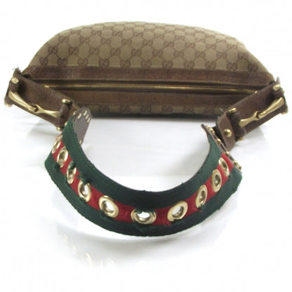 Gucci Monogram Studded Hobo 6 of 12
