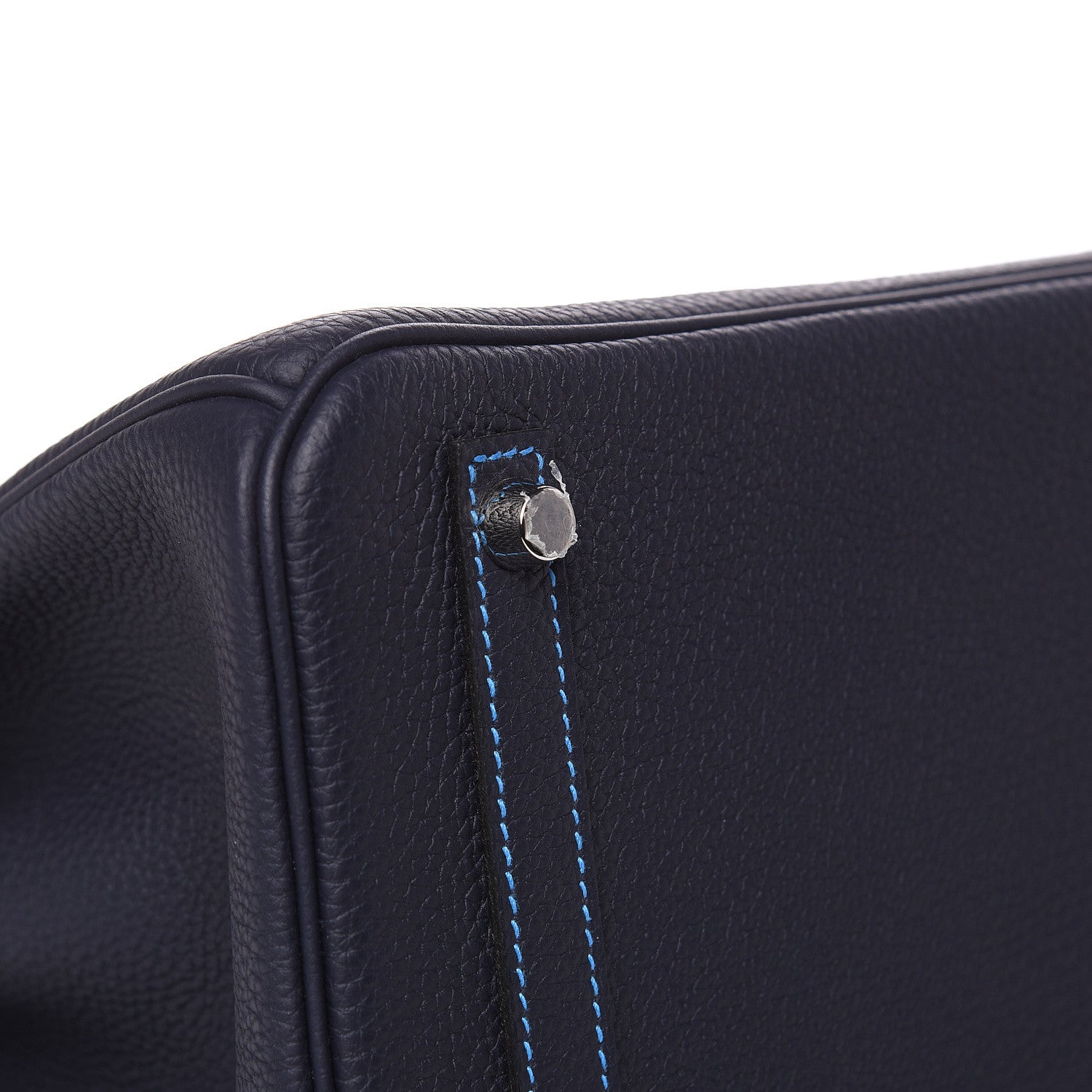 Hermes Togo Horseshoe Birkin 30 Bleu Nuit Bleu Hydra 20 of 30