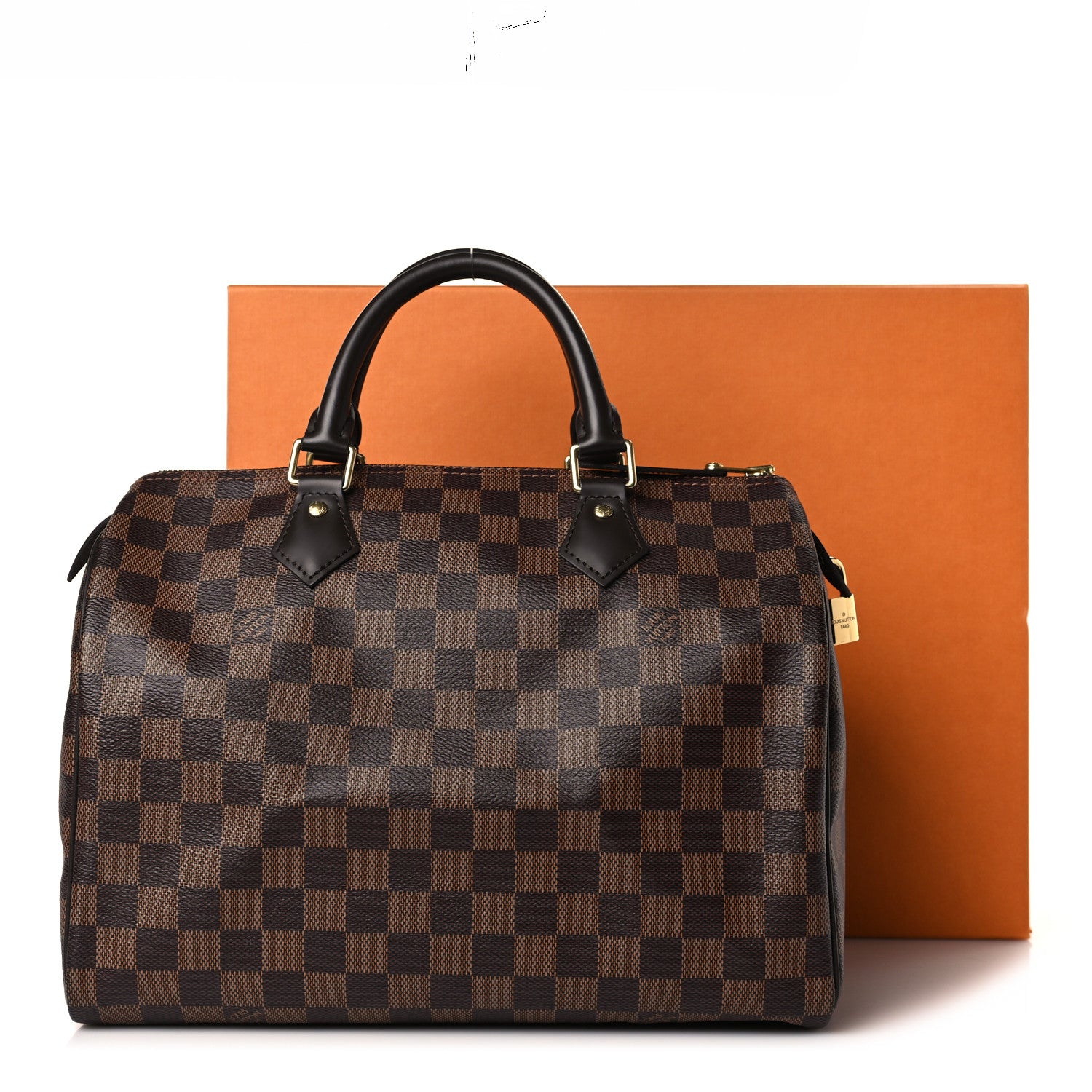 Louis Vuitton Damier Ebene Speedy 30 9 of 9