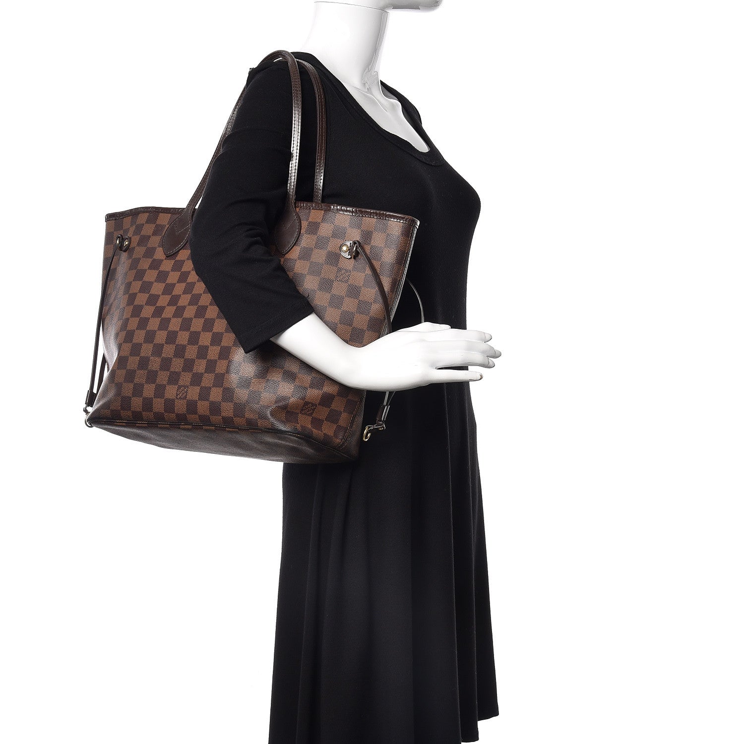 Louis Vuitton Damier Ebene Neo Neverfull MM 2 of 27