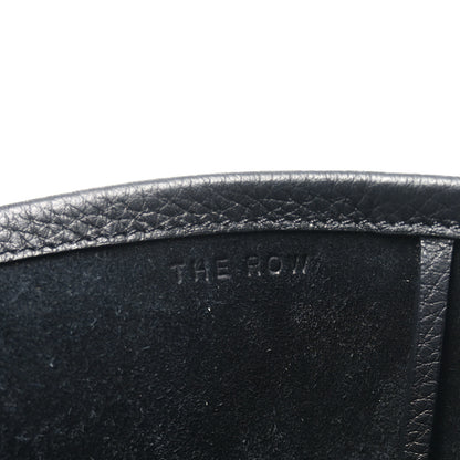 The Row Grained Calfskin Medium N/S Hook Tote Black 6 of 10