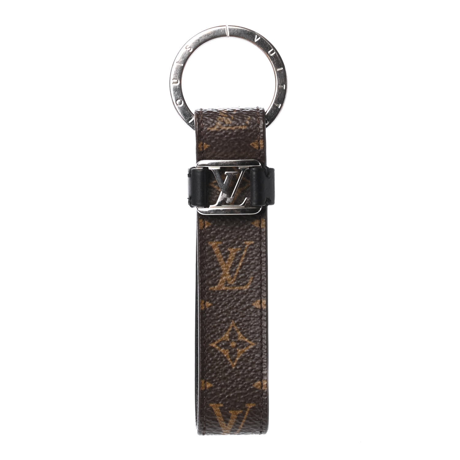 Louis Vuitton Monogram LV Dragonne Bag Charm Key Holder 1 of 2