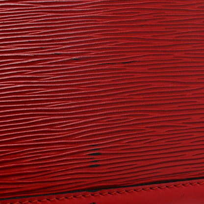 Louis Vuitton Epi Lussac Castillan Red 14 of 14