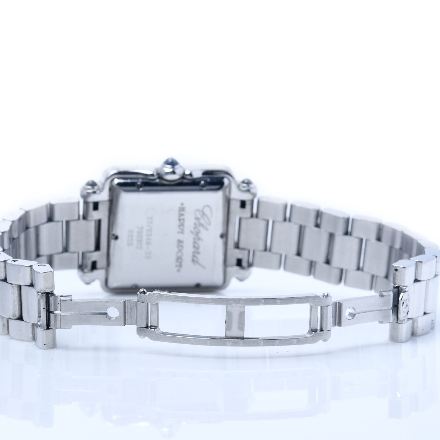 Chopard Stainless Steel 7 Diamond 27mm Happy Sport Quartz Watch 5 of 6