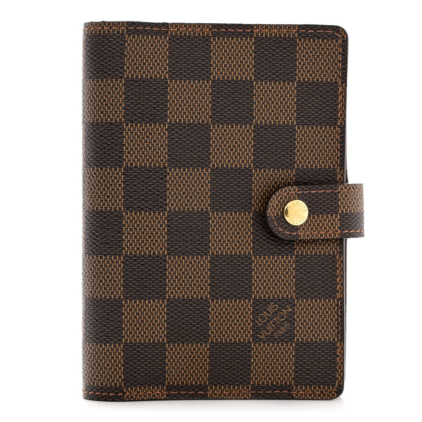 Damier Ebene Small Ring Agenda Cover