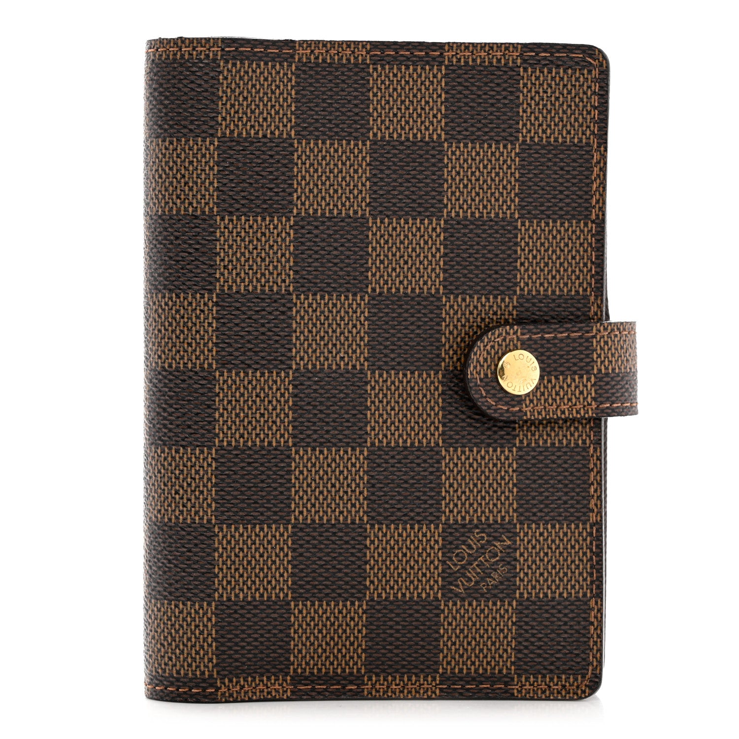 Louis Vuitton Damier Ebene Small Ring Agenda Cover 1 of 8