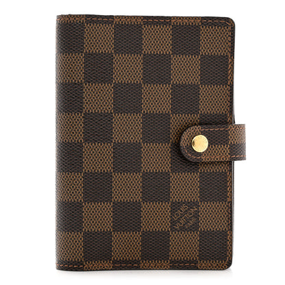 Louis Vuitton Damier Ebene Small Ring Agenda Cover 1 of 8