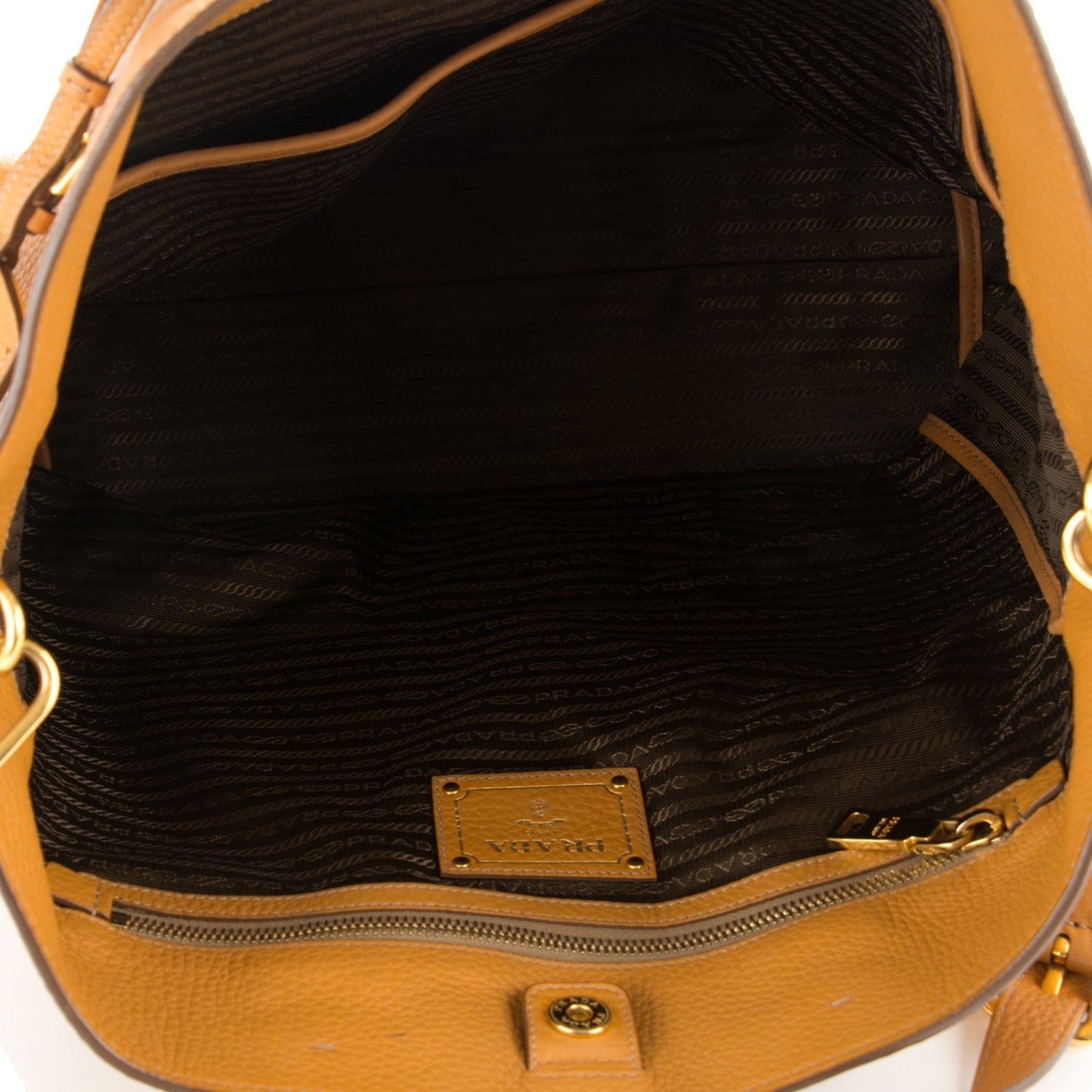 Vitello Daino Tote Ambra