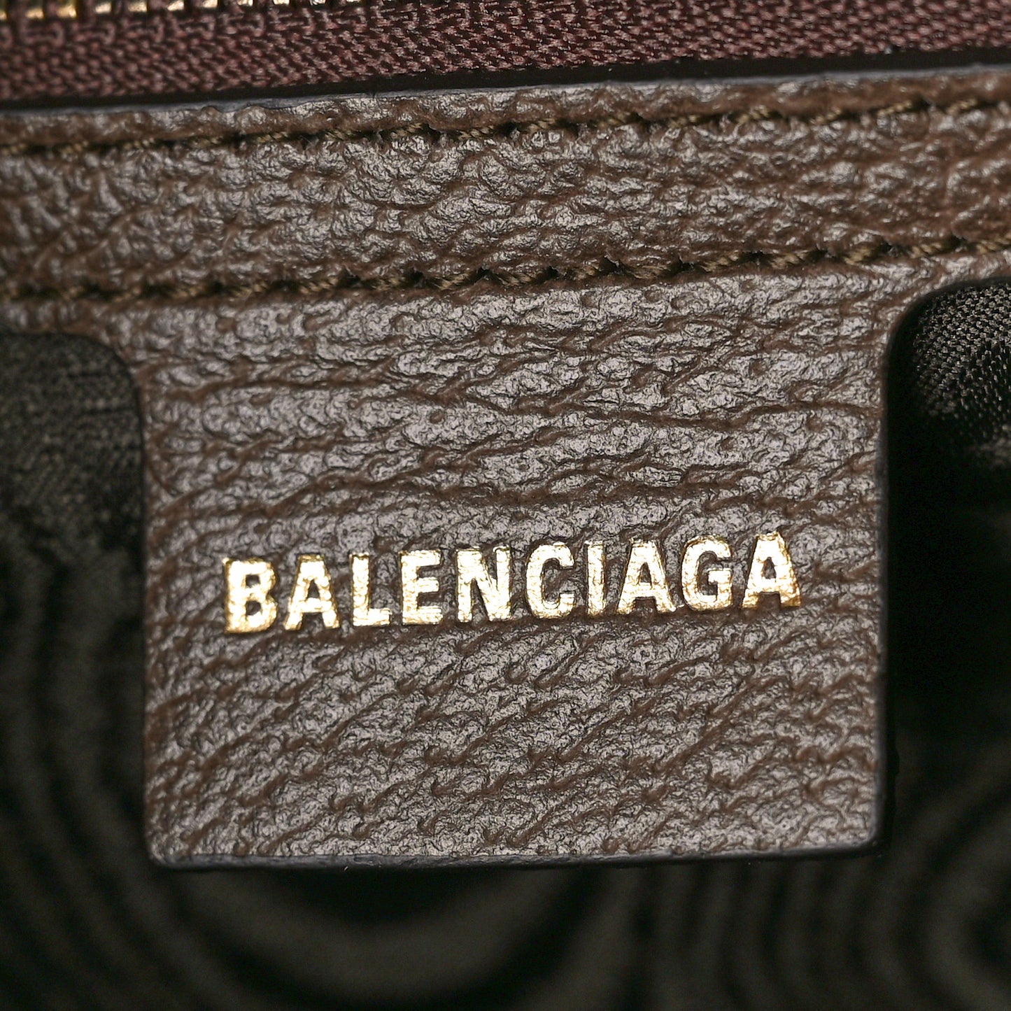 X BALENCIAGA BB Supreme Monogram Web Small Ophidia Shoulder Bag Beige New Acero