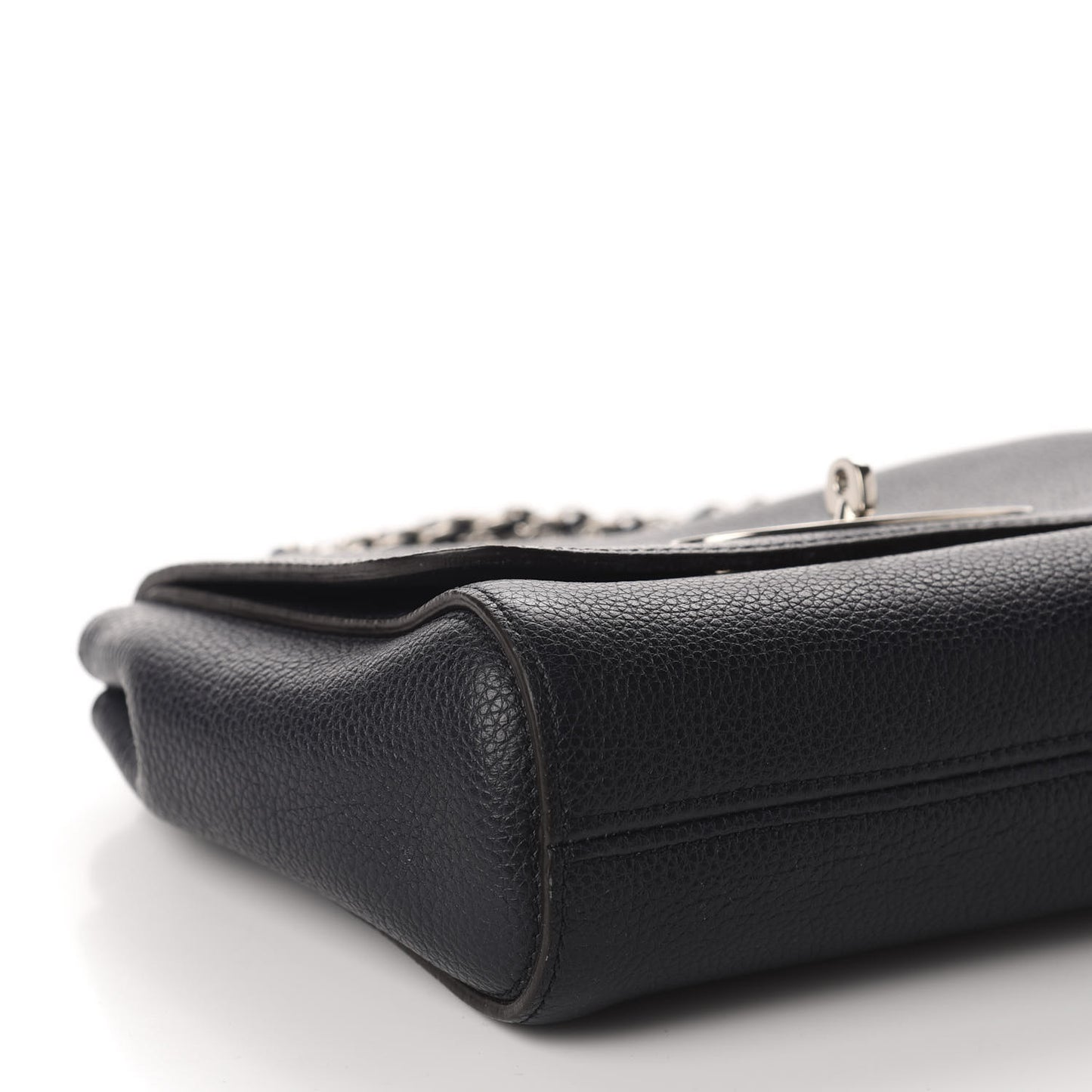 Small Classic Grain Small Lily Flap Midnight Blue