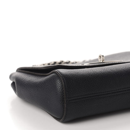 Mulberry Small Classic Grain Small Lily Flap Midnight Blue 7 of 12